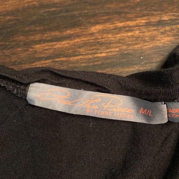 Feel The Piece by Terre Jacobs black blouse ⭐️🖤 - Picture 6 of 7